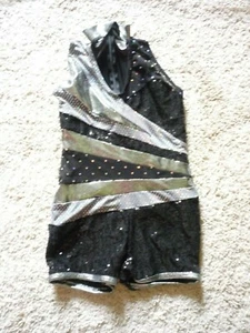 DANCEWEAR A WISH COME TRUE LEOTARD--GYMNASTIC-DANCE-BATON--SZ MED GIRLS - Picture 1 of 2