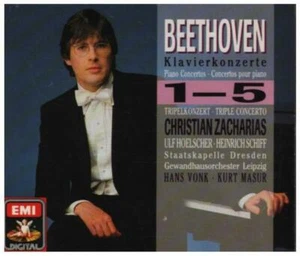 CD-BOX Beethoven Klavierkonzerte 1-5 Tripelkonzert Emi Classics - Bild 1 von 1