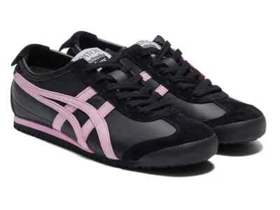 PSL PATOU x Onitsuka Tiger MEXICO 66 Black/Pink 1183C380 NEW Japan 2024 - Image 1 of 4
