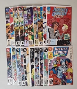 Lote de 19 cómics de la Liga de la Justicia Europa (1989-1994) DC Comics - Imagen 1 de 21