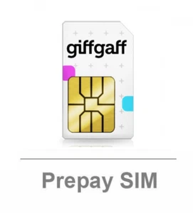 Tarjeta SIM Giff Gaff - Pay as you go Pay & Go - TOTALMENTE NUEVA - Envío gratuito GiffGaff - Imagen 1 de 1