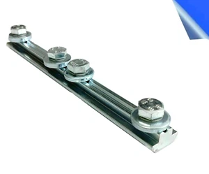 ALU Aluprofil Streckenverbinder Nut 10 für 45x45 & 45x90 Profilverbinder - Bild 1 von 3