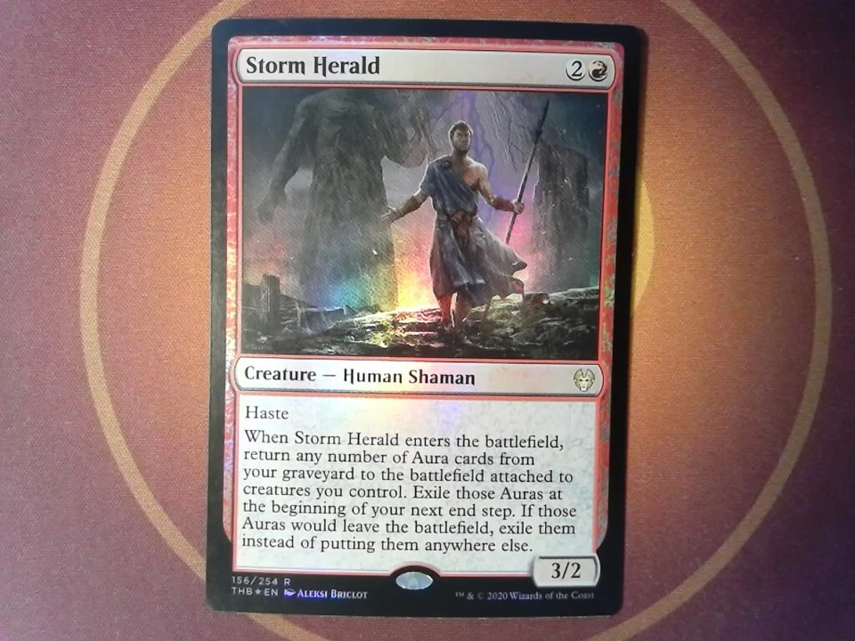 Foil Storm Herald - Theros: Beyond Death - Magic the Gathering Red - Image 1 of 1