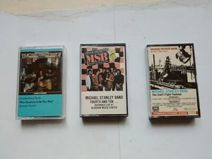 MICHAEL STANLEY BAND Lot: Cabin Fever, Fourth And Ten, You Can't Fight Fashion - Picture 1 of 3