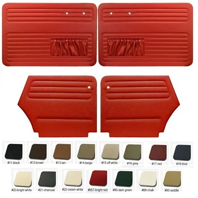 1956-64 VW Volkswagen Bug, Beetle Door & Quarter Panel Set W/ Pocket Convertible - Image 1 of 4