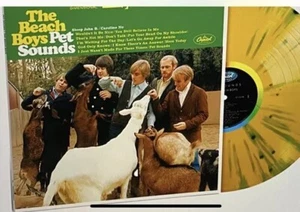 3000 ONLY SEALED PET SOUNDS SPLATTER VINYL BEACH BOYS LP FACTORY STEREO #2944 - Picture 1 of 4