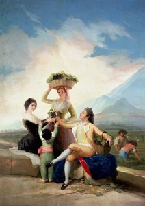 Francisco Goya: "Autumn, or The Grape Harvest" — Giclée Fine Art Print - Bild 1 von 7