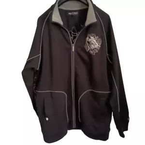 Ecko Unltd The Oracle Track Jacket Embroidered Rhino Logo Men's XL Full Zip - Picture 1 of 20