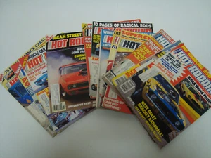 Lot of 12 VTG Popular Hot Rodding Magazine January - December 1978 Complete Year - Picture 1 of 7