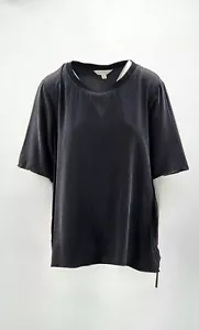 AUTOGRAPH Pure Silk Relaxed Short Sleeve Top RRP £59.00 - Picture 1 of 3