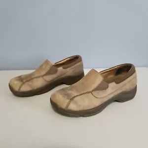 Zuecos sin cordones Dansko marrón tostado de cuero envejecido cómodos para mujer EU 38 US 7,5-8 - Imagen 1 de 12