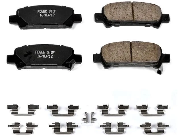 Conjunto de pastilhas de freio traseiras Power Stop compatível com Subaru Forester 1998-2003 61HFKX - Imagem 1 de 1