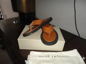Dear Frances sandals/flip flps/tan/brown/9/39 - Picture 1 of 5