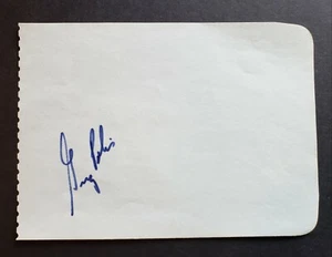 Greg Polis signed 1970's hockey album page - Picture 1 of 1