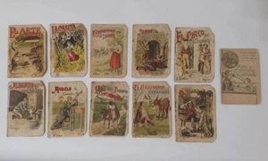 Antique Saturnino Calleja Spanish CHILDREN MINI BOOKS Lot of 11 (b) Spain 1910 - Picture 1 of 4