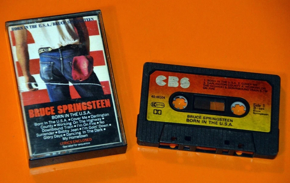 Cassette Audio - Bruce Springsteen - Born in the USA - K7 UK - Photo 1/1