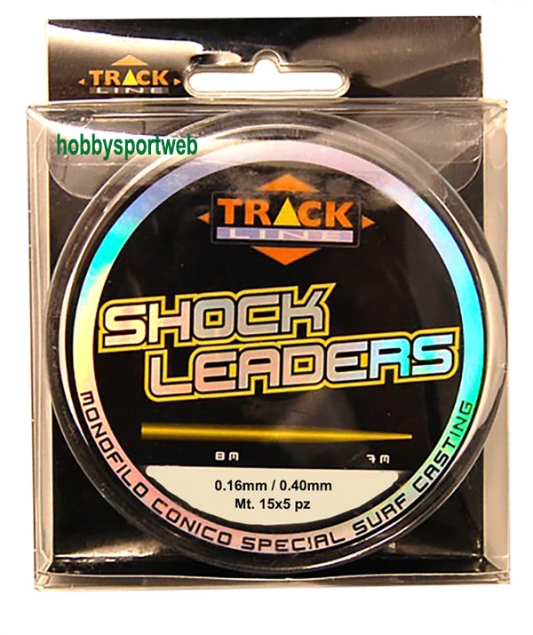 FILO CONICO 0,16 - 0,40 mm TRACK LINE  TAPERED MT 15 SURFCASTING COLORE NEUTRO - Immagine 1 di 1