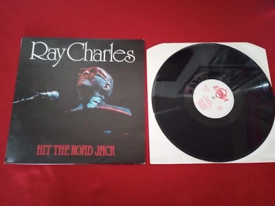 Ray Charles Hit The Road Jack Lp German import 1985 platinum 24003 - Image 1 of 2