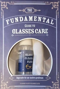 Fundamental 15ml Glass Cleaning Fluid With Cleaning Cloth Gold Silver Gemstones - Picture 1 of 4