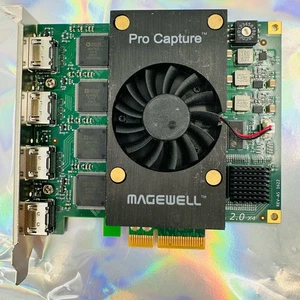 Magewell Pro Capture Quad HDMI Video Four Channel HD Capture Card #11100 - Afbeelding 1 van 8
