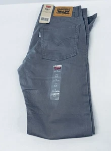 Levi's 511 Slim Fit Stretch Jeans Size 18 REG 29x29 Gray Denim Pants - Picture 1 of 5