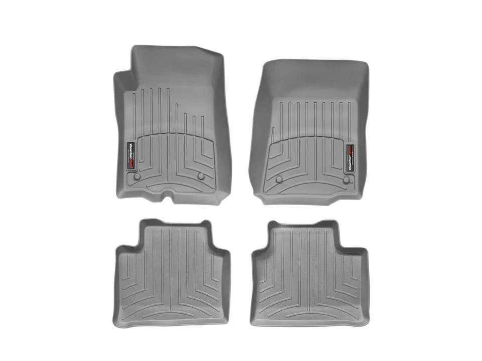 Forro de piso WeatherTech para Pontiac G8 2008-2009 - primera y segunda fila, gris Foto 1 de 4