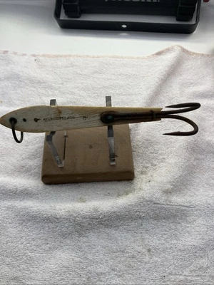 Vintage Bone Tuna Jig Lure 6" Made In Occupied Japan - Image 1 of 4