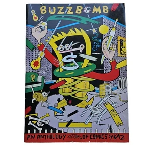 BUZZBOMB An Anthology of Comics by KAZ First Fantagraphics Books Edition 1987 - Picture 1 of 16