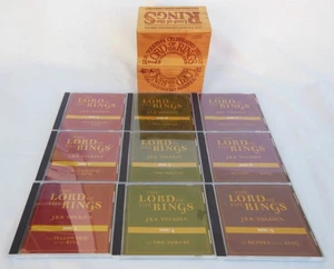 The Lord of the Rings on Nine Compact Discs 9 CD Set in Wooden Box - Picture 1 of 5
