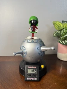 Vintage Warner Bros Looney Tunes 1993 Marvin The Martian PopUp Alarm Clock WORKS - Picture 1 of 11