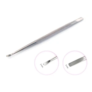Cuticle Pusher Double Ended Manicure Pedicure Tool Stainless Steel (ATAT25061x1) - Picture 1 of 3