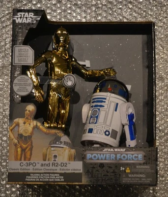 Star Wars Power Force R2-D2 and C-3PO Action Figures Light & Sound - Image 1 of 4