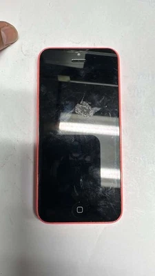 Apple iPhone 5c Pink Verizon Turning On Phone for Parts Only - Image 1 of 2