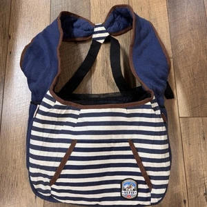 Marsupio Alfie Pet Front Sling Marsupio Cane Gatto Navy Sopra la Spalla con Tasche - Foto 1 di 13