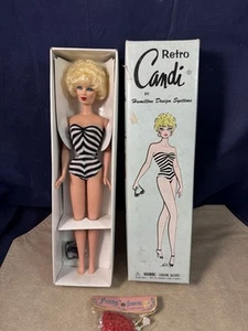 Hamilton Design Systeme Retro Candi Blonde Bubblecut Fashion Doll - Picture 1 of 8