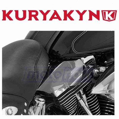 Kuryakyn AirMaster Saddle Shields for 2014-2020 Harley Davidson XL883N Iron qo — 第 1/4 张图片