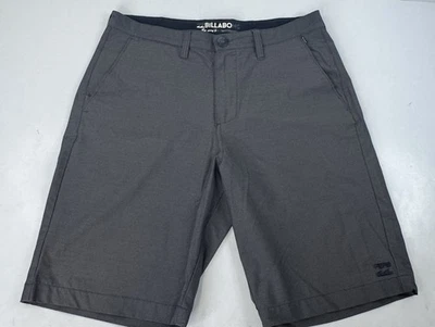 Pantalones Cortos Híbridos Billabong Para Hombre Talla 33 Gris Secado Rápido Sumergibles Surf Natación Foto 1 de 4