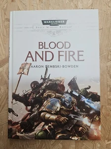 Warhammer 40k Blood and Fire Hardcover Novella 2014 Armageddon - Imagen 1 de 5