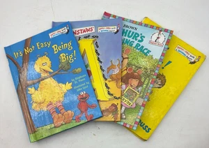 Lot 4 Kids Books Dr Seuss Berenstain Arthur Sesame Street Hardcover - Picture 1 of 6