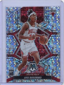 2021-22 Panini Mosaic - Rookies Ayo Dosunmu #233 Silver Fast Break Prizm (RC) - Picture 1 of 2