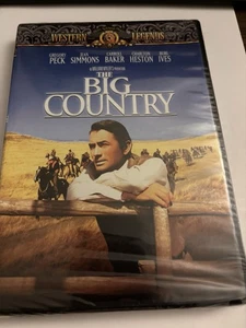 NEW & SEALED The Big Country DVD Gregory Peck Charlton Heston Burl Ives - Imagen 1 de 2