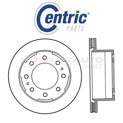 Centric C-TEK Disc Brake Rotor for 2011-2018 Chevrolet Silverado 3500 HD ib - Image 1 of 4