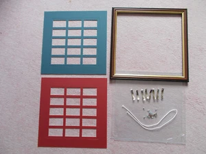 KIT DE MONTAJE Y ENCUADRE DE TARJETAS DE CIGARRILLOS PARA 15 TARJETAS ESTÁNDAR - Imagen 1 de 1