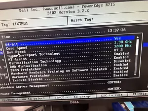 Dell PowerEdge R715. 2*AMD 6168 1.90GHz 24C, 16GB Ram, 3x500GB & 1 X 1TB HDD - Picture 1 of 8