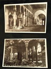 Two RPPC Postcards Omayades & Sultan Selim Mosques DAMAS Damascus SYRIA 