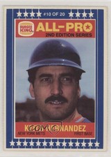 1987 Burger King All-Pro Keith Hernandez #10