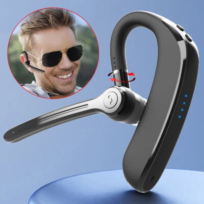 Bluetooth Headset Noise Cancelling Stereo Earpiece Driving Earphone with Mic - Image 1 of 4