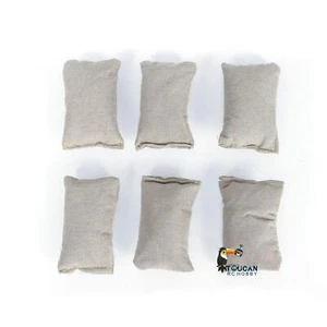 Sandbag Earthbags Decorative Parts for 1/16 Heng Long RC Tanks 1/14 Truck DIY - Picture 1 of 6