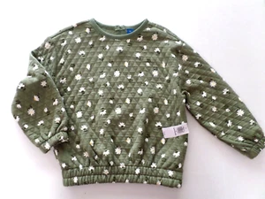 Old Navy Toddler Girls Floral Print Cotton Blend Long Sleeve Quilted Top Size 5T - Picture 1 of 4