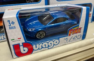 Alpine Renault A110 2018 Escala 1/43 BBURAGO Modelo De Coche De Metal - Imagen 1 de 1